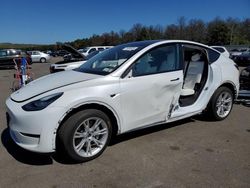 Salvage cars for sale at Brookhaven, NY auction: 2022 Tesla Model Y