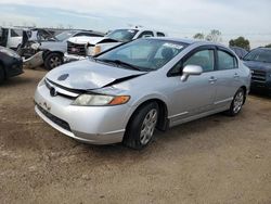 Honda salvage cars for sale: 2008 Honda Civic LX