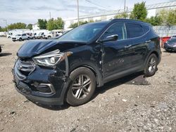 Salvage cars for sale at Franklin, WI auction: 2017 Hyundai Santa FE Sport