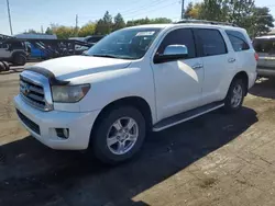 Salvage cars for sale at Denver, CO auction: 2008 Toyota Sequoia Limited