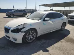 Salvage cars for sale at Anthony, TX auction: 2015 Infiniti Q70 3.7