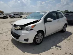 Toyota Yaris salvage cars for sale: 2012 Toyota Yaris