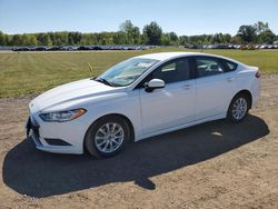 Salvage cars for sale at Columbia Station, OH auction: 2017 Ford Fusion S