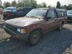 Salvage cars for sale at Portland, OR auction: 1989 Toyota Pickup 1/2 TON Short Wheelbase