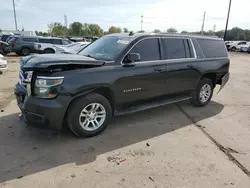 Salvage cars for sale at Woodhaven, MI auction: 2015 Chevrolet Suburban K1500 LT