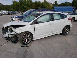 Salvage cars for sale from Copart Rogersville, MO: 2017 Ford Focus ST