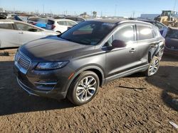 Salvage cars for sale at Brighton, CO auction: 2019 Lincoln MKC Select