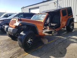 Salvage cars for sale from Copart Chicago Heights, IL: 2011 Jeep Wrangler Unlimited Sport