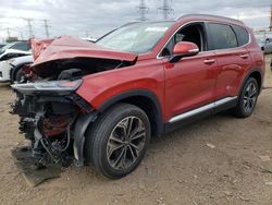 Vehiculos salvage en venta de Copart Elgin, IL: 2020 Hyundai Santa FE SEL