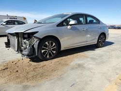 Salvage cars for sale from Copart Sun Valley, CA: 2013 Honda Civic EXL