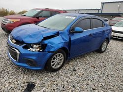 Chevrolet salvage cars for sale: 2017 Chevrolet Sonic LT
