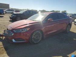 Salvage cars for sale from Copart Kansas City, KS: 2018 Ford Fusion SE