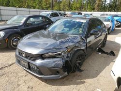 Salvage cars for sale from Copart Harleyville, SC: 2022 Honda Civic Sport