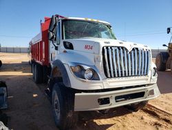 Salvage trucks for sale at Andrews, TX auction: 2008 International 7000 7700