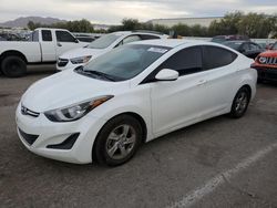 Hyundai Elantra SE Vehiculos salvage en venta: 2015 Hyundai Elantra SE