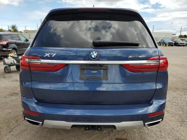 2019 BMW X7 XDRIVE40I