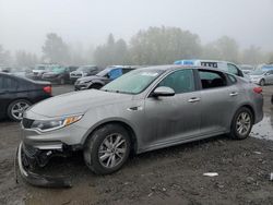 Salvage cars for sale at Portland, OR auction: 2018 KIA Optima LX