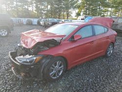 Salvage cars for sale from Copart Windsor, NJ: 2018 Hyundai Elantra SEL