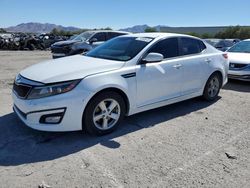 Salvage cars for sale at Las Vegas, NV auction: 2015 KIA Optima LX