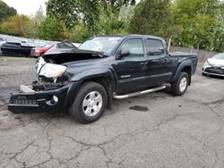 Salvage cars for sale from Copart Portland, OR: 2009 Toyota Tacoma Double Cab Long BED