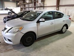 Salvage cars for sale at Eldridge, IA auction: 2012 Nissan Versa S