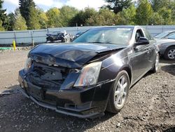 Salvage cars for sale from Copart Portland, OR: 2009 Cadillac CTS