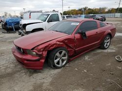 Salvage cars for sale from Copart Indianapolis, IN: 2005 Ford Mustang GT