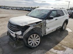 Ford salvage cars for sale: 2022 Ford Explorer King Ranch