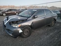 Salvage cars for sale from Copart North Las Vegas, NV: 2009 Toyota Corolla Base