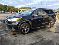 Toyota salvage cars for sale: 2016 Toyota Highlander XLE