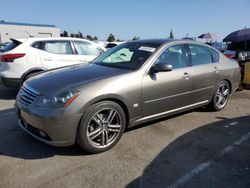 Salvage cars for sale at Rancho Cucamonga, CA auction: 2006 Infiniti M35 Base
