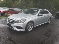 Salvage cars for sale at Portland, OR auction: 2014 Mercedes-Benz E 350 4matic