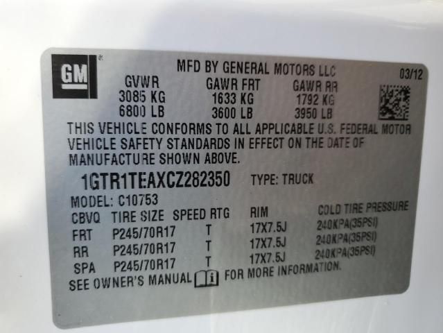 2012 GMC Sierra C1500