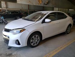 Salvage cars for sale at Mocksville, NC auction: 2015 Toyota Corolla L