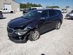 Salvage cars for sale from Copart Lawrenceburg, KY: 2018 Chevrolet Equinox LT