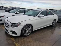 Salvage cars for sale from Copart Houston, TX: 2017 Mercedes-Benz E 300