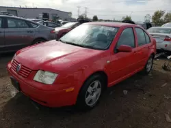 Salvage cars for sale at Elgin, IL auction: 2002 Volkswagen Jetta GLS