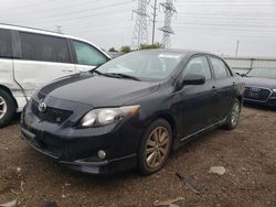 Salvage cars for sale at Dyer, IN auction: 2010 Toyota Corolla Base