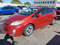 Salvage cars for sale at Littleton, CO auction: 2010 Toyota Prius