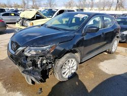 Salvage cars for sale at Bridgeton, MO auction: 2021 Nissan Rogue Sport S