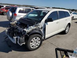 Vehiculos salvage en venta de Copart Grand Prairie, TX: 2015 Dodge Journey SE