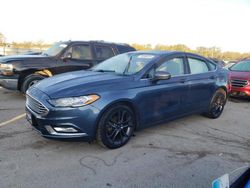 Salvage cars for sale at Louisville, KY auction: 2018 Ford Fusion SE