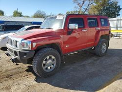 Salvage cars for sale at Wichita, KS auction: 2007 Hummer H3