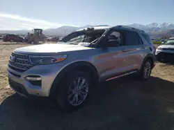 Ford salvage cars for sale: 2021 Ford Explorer Limited