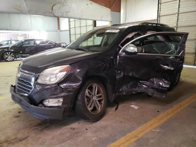 Salvage cars for sale from Copart Mocksville, NC: 2016 Chevrolet Equinox LTZ