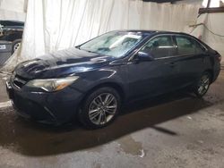 Salvage cars for sale at Ebensburg, PA auction: 2015 Toyota Camry LE