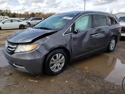 Salvage cars for sale at Louisville, KY auction: 2016 Honda Odyssey SE