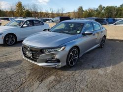 Salvage cars for sale at Marlboro, NY auction: 2019 Honda Accord Sport