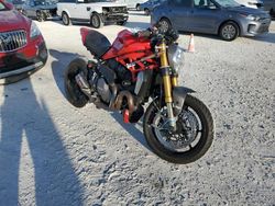 Ducati Monster salvage cars for sale: 2019 Ducati Monster 1200