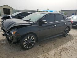 Nissan salvage cars for sale: 2017 Nissan Sentra SR Turbo